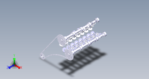 发动机链传动式配气机构设计三维CatiaV5R20带参+CAD+说明缩略图