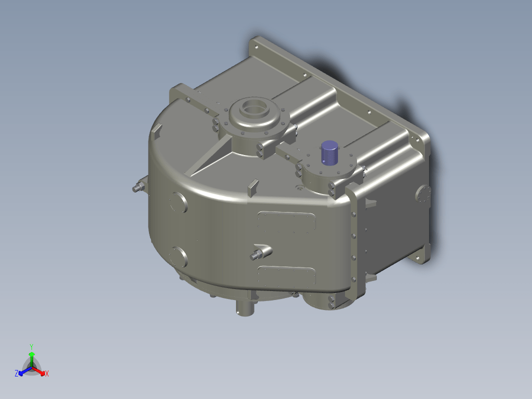 1472超大型专用减速机PROE设计