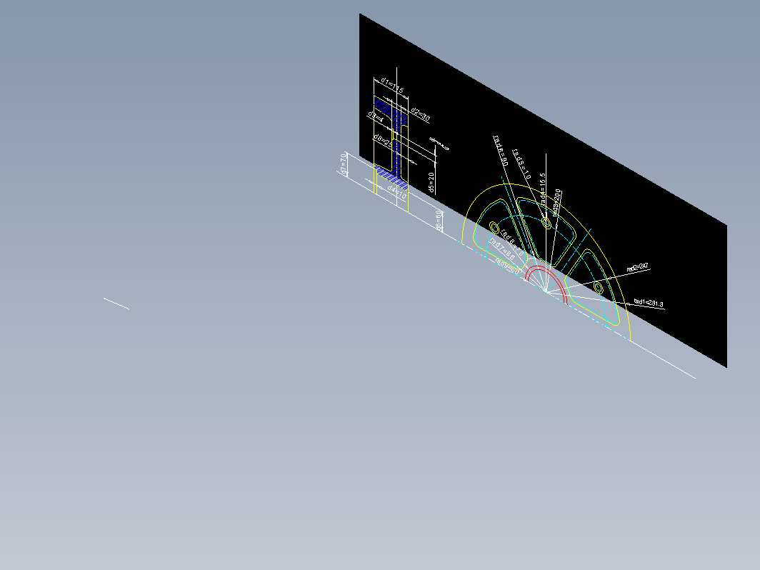 车轮设计AutoCAD