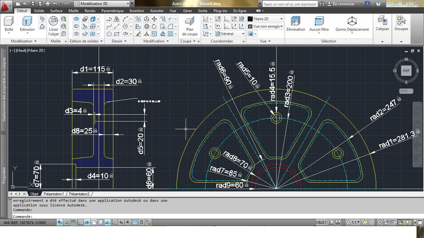 车轮设计AutoCAD