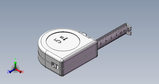 卷尺模型