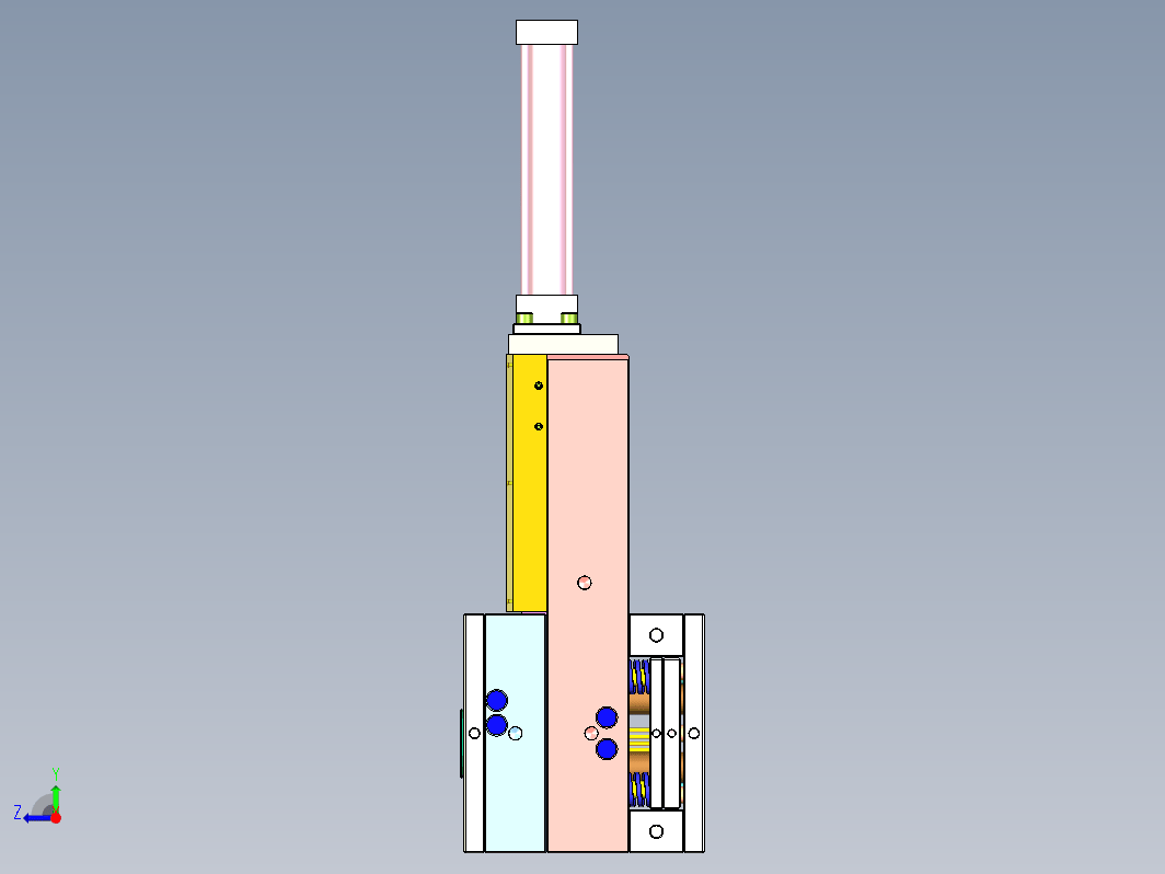 180度弯管抽芯模具