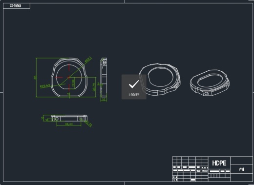 手表外壳注塑模设计三维UG10.0带参+CAD+说明书缩略图