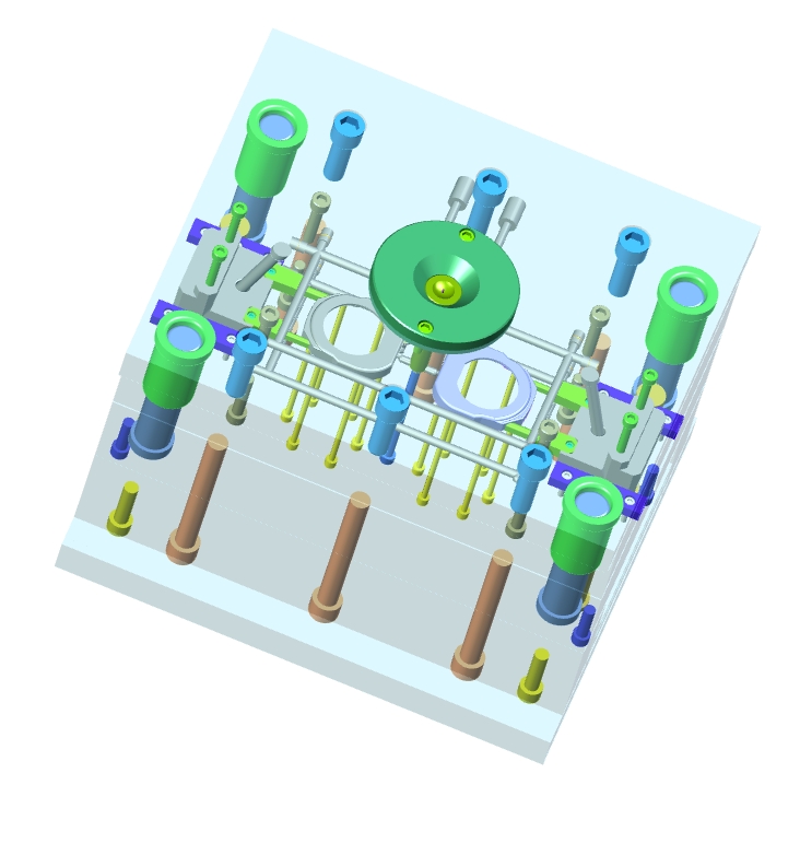 手表外壳注塑模设计三维UG10.0带参+CAD+说明书