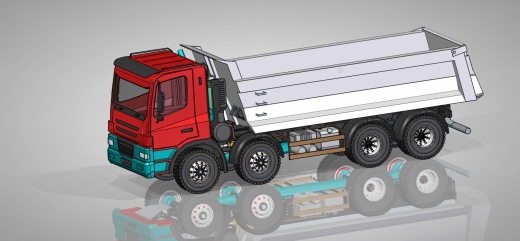 微型版泰脱拉Tatra 8X8卡车
