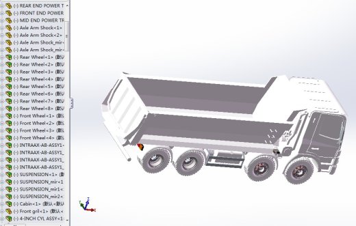微型版泰脱拉Tatra 8X8卡车缩略图