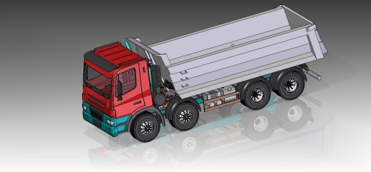微型版泰脱拉Tatra 8X8卡车缩略图