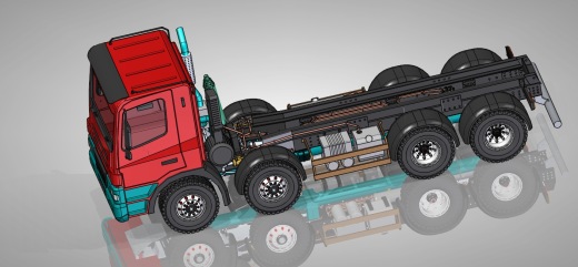 微型版泰脱拉Tatra 8X8卡车缩略图