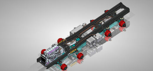 微型版泰脱拉Tatra 8X8卡车缩略图