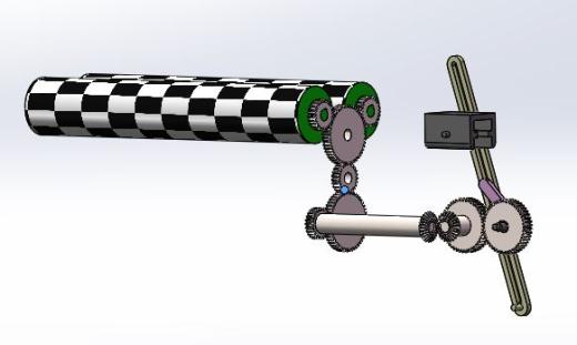 洗瓶机的简易设计  （课程设计，说明书,solidworks,运动分析）缩略图