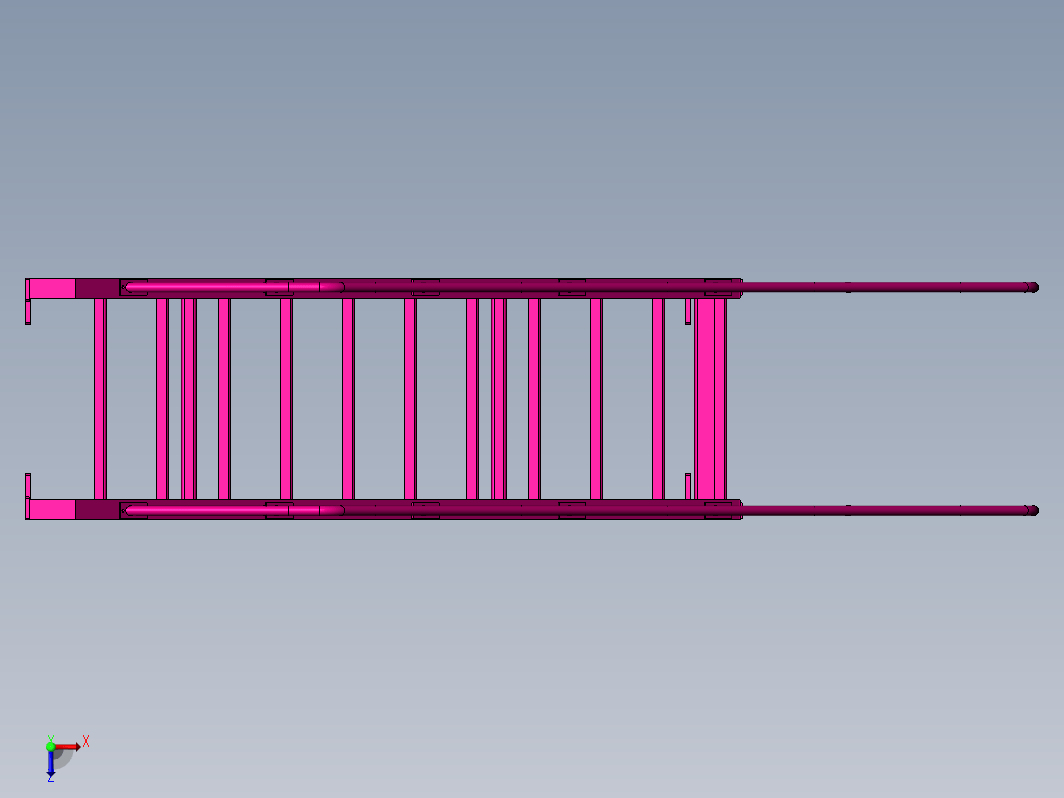 跨线体 工程建设梯子设计图