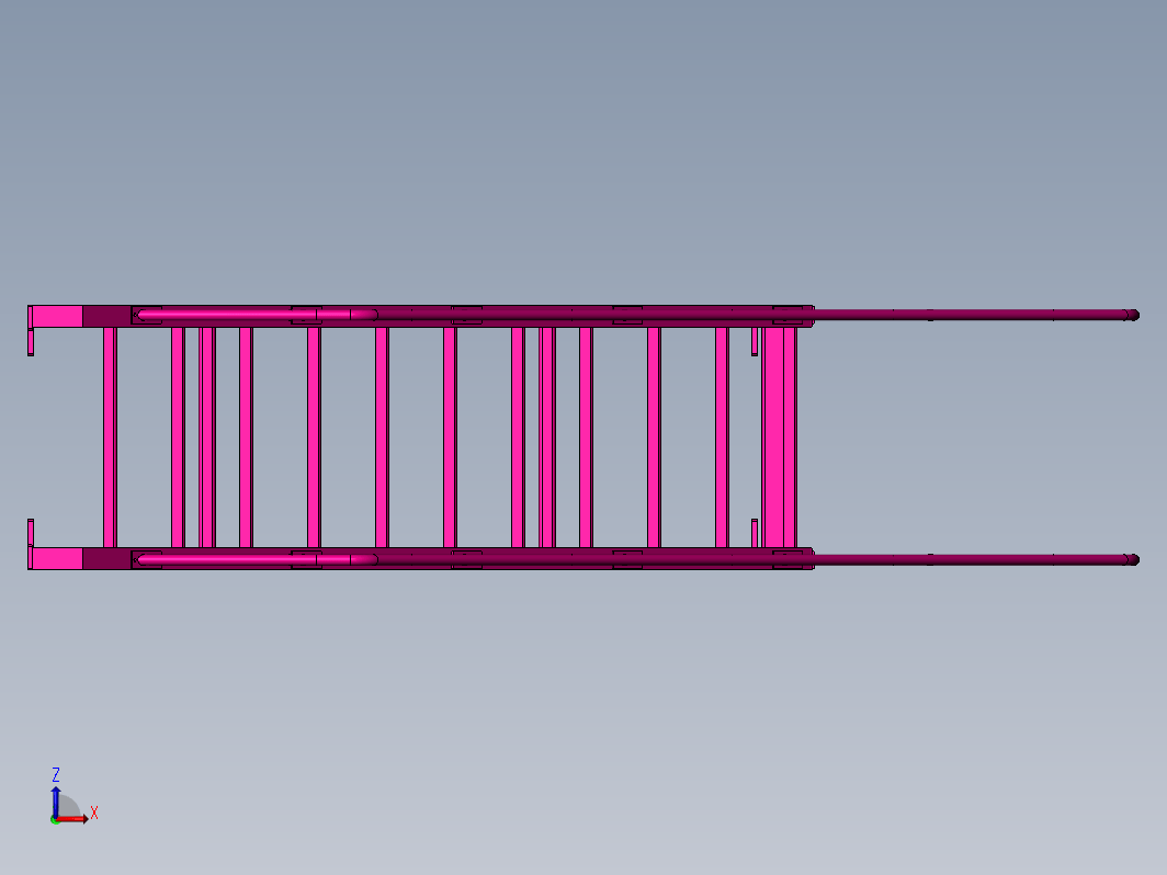 跨线体 工程建设梯子设计图