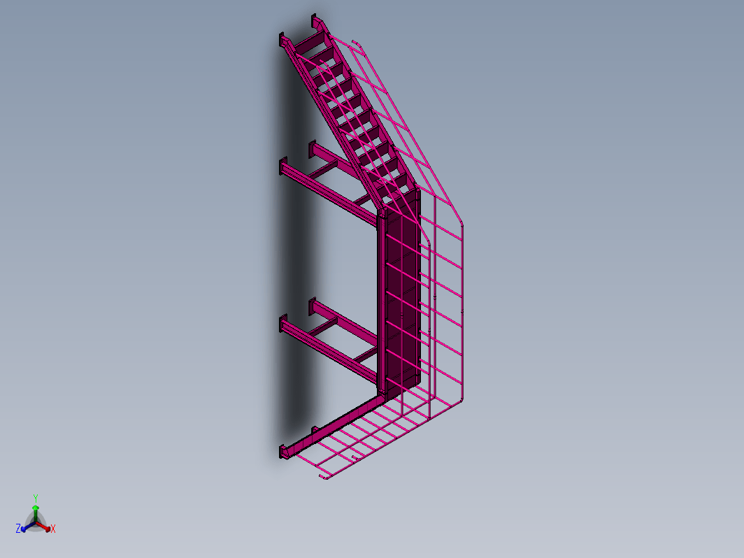 跨线体 工程建设梯子设计图