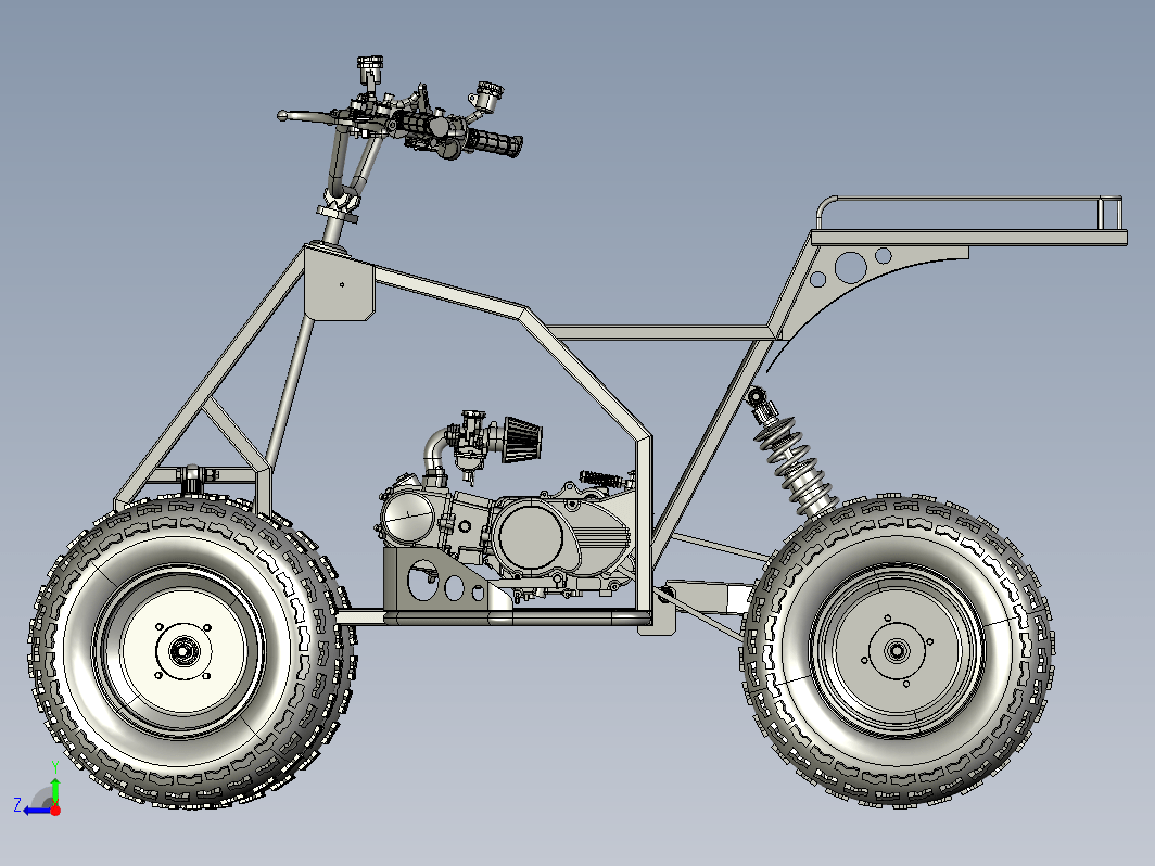 全地形四轮越野车沙滩车 ATV 110CC