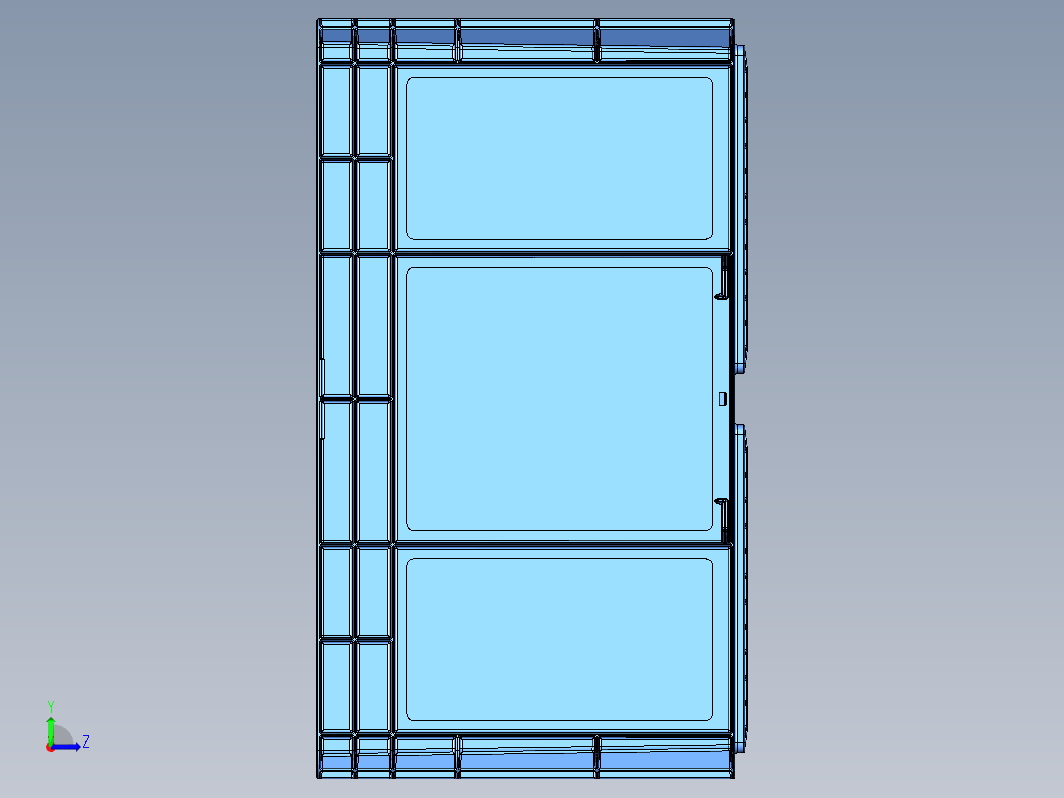 塑胶筐注塑模具设计