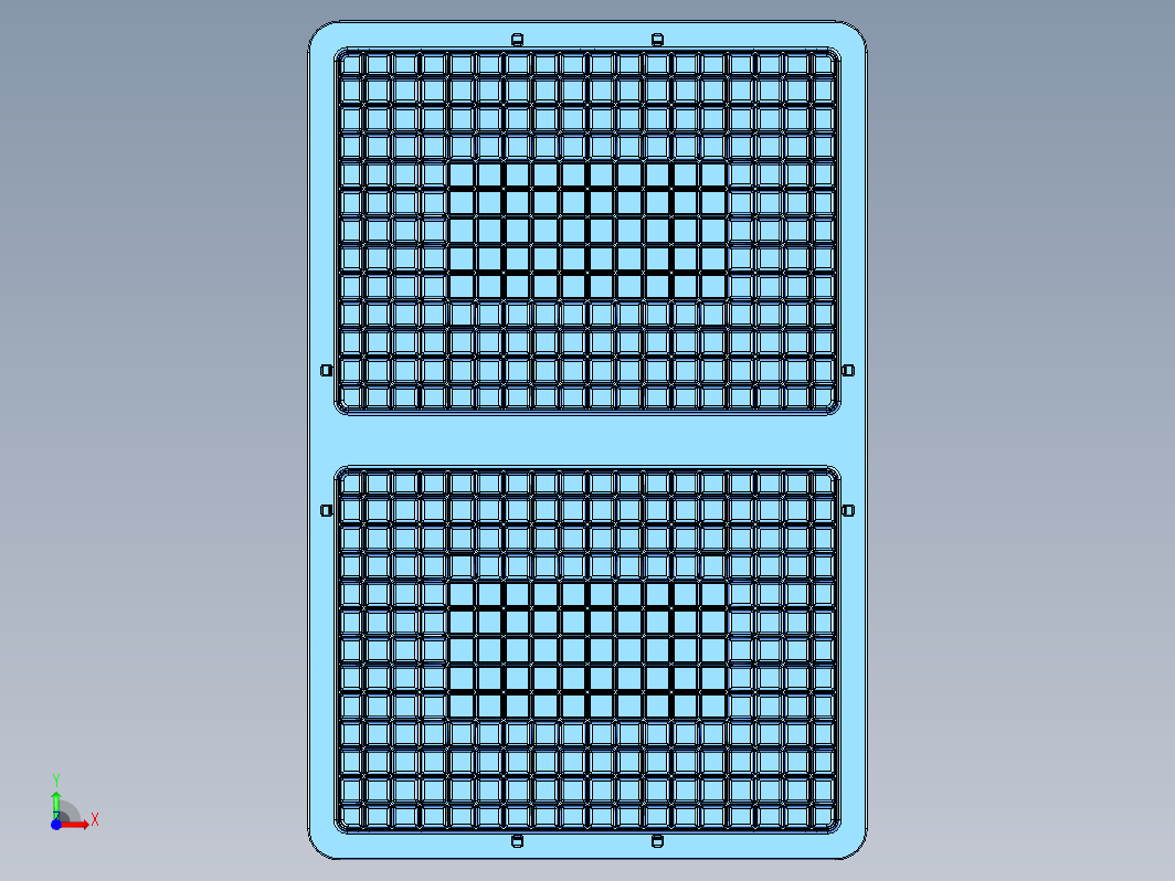 塑胶筐注塑模具设计