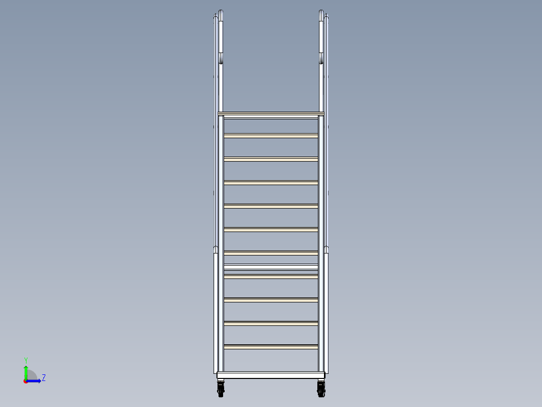 escalera工业辅助梯子