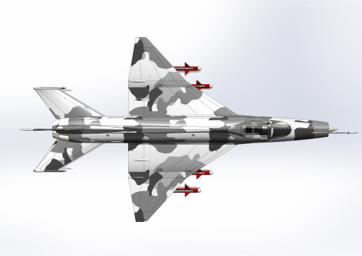 歼-7J-7MG歼击机缩略图