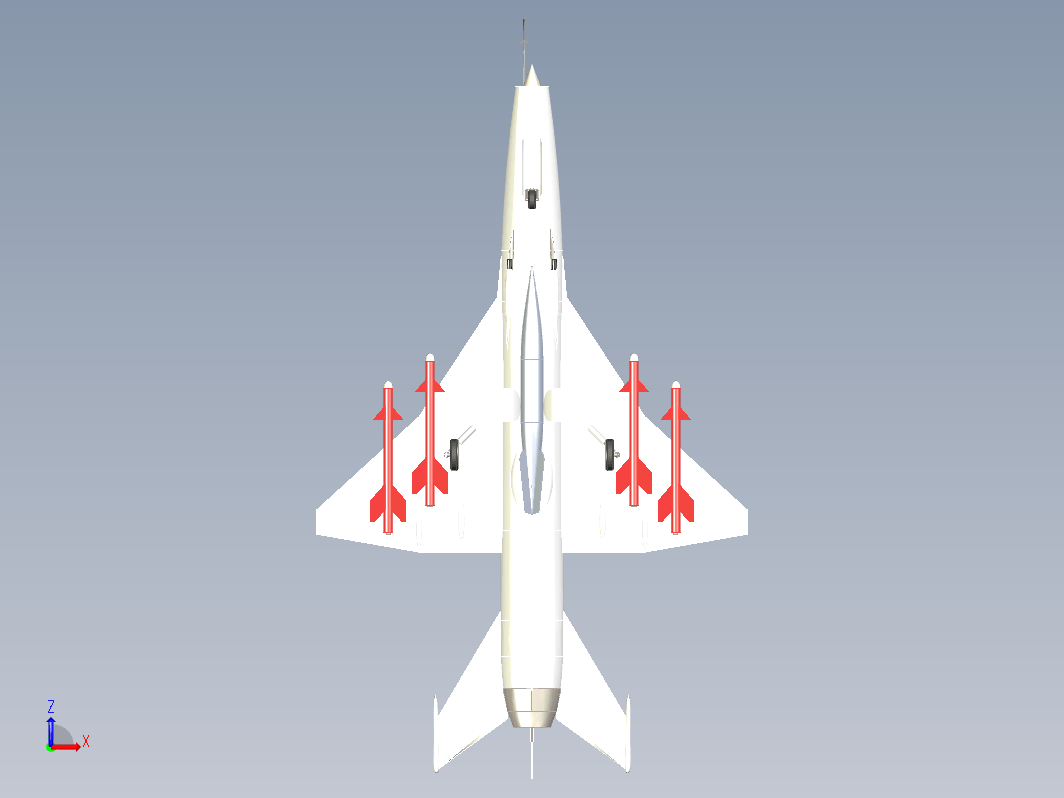 歼-7J-7MG歼击机