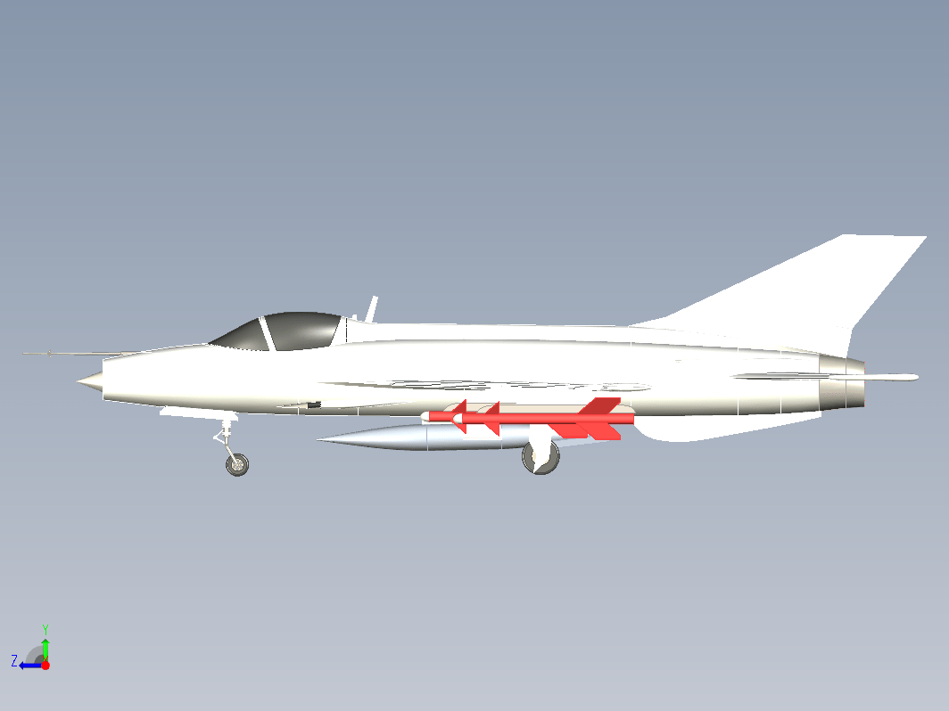 歼-7J-7MG歼击机