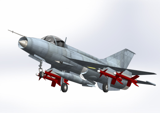 歼-7J-7MG歼击机缩略图