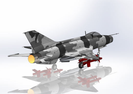 歼-7J-7MG歼击机缩略图