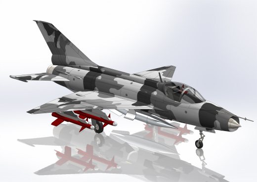 歼-7J-7MG歼击机缩略图