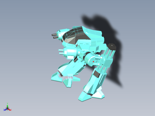 ED-209机械战警机器人缩略图