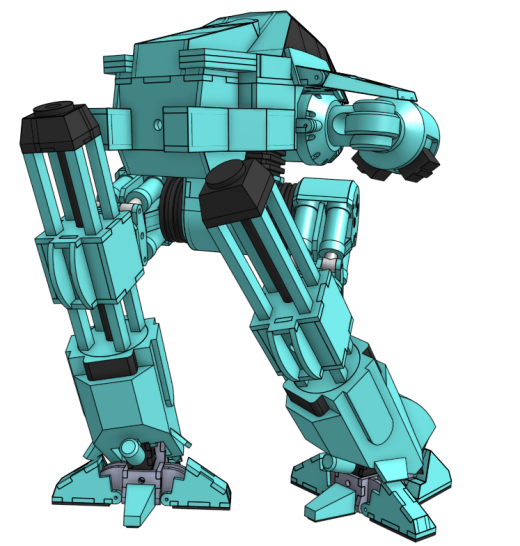 ED-209机械战警机器人缩略图