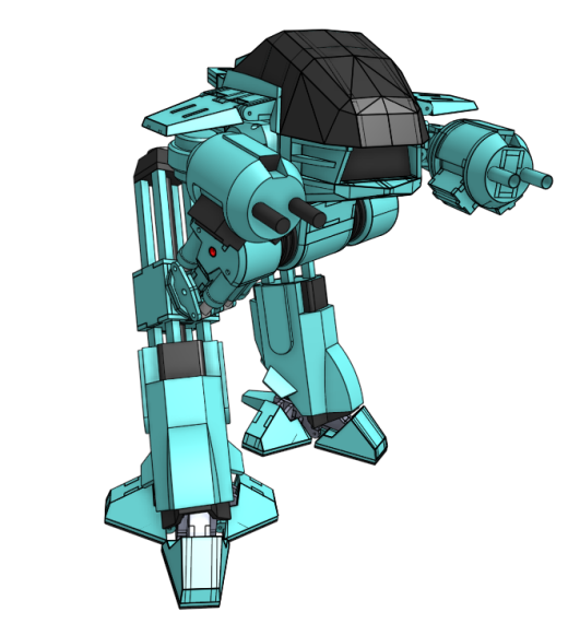 ED-209机械战警机器人缩略图