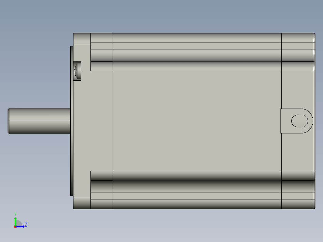 YK86HB118-06A  86mm两相步进电机（3D）