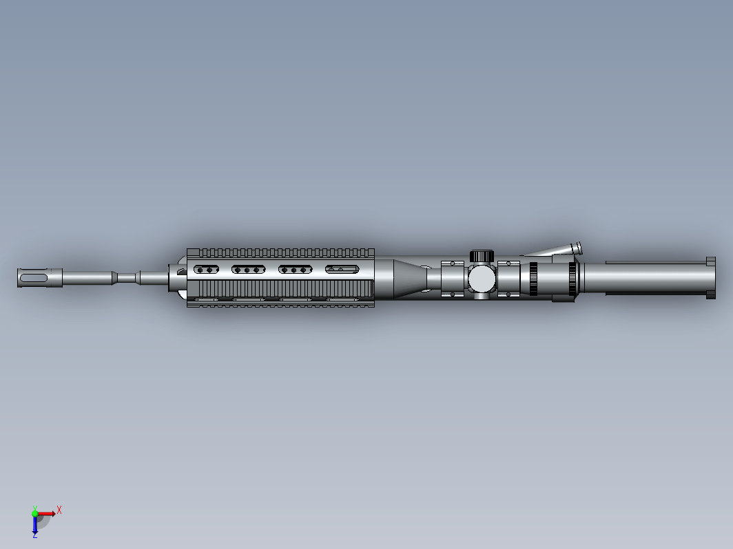 玩具枪模型图