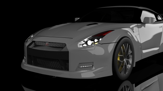 跑车外形 Nissan GTR  缩略图