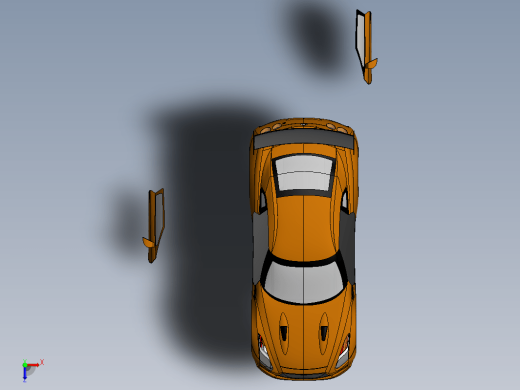 跑车外形 Nissan GTR  缩略图