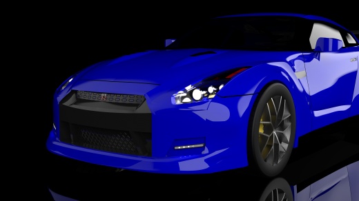 跑车外形 Nissan GTR  缩略图