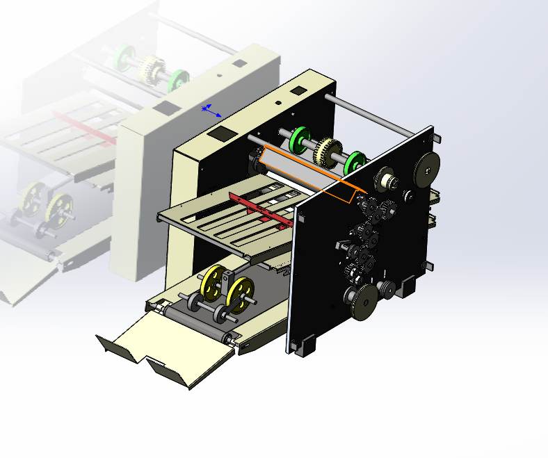 aper folding machine折纸机