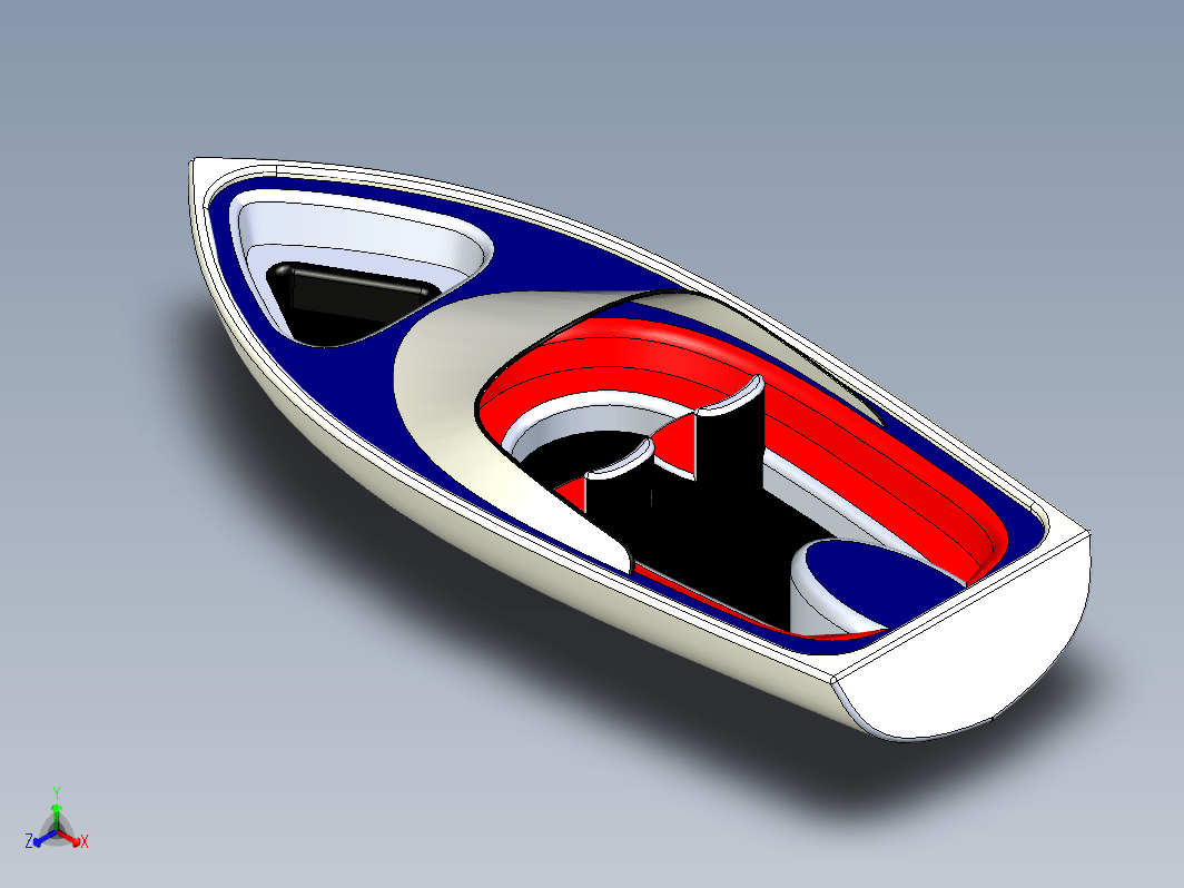 船 3D模型