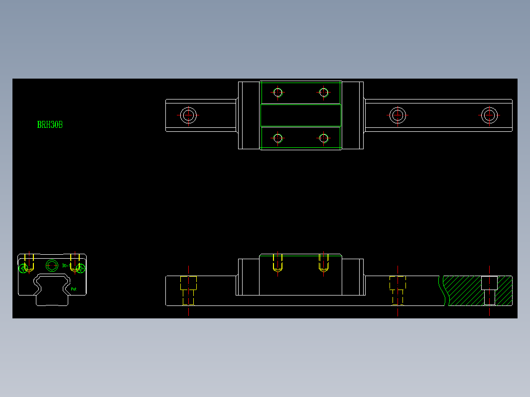 直线导轨BRH30B