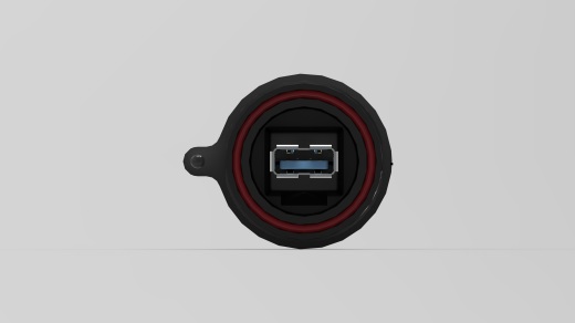 面板正面密封标准 USB A 型插座缩略图