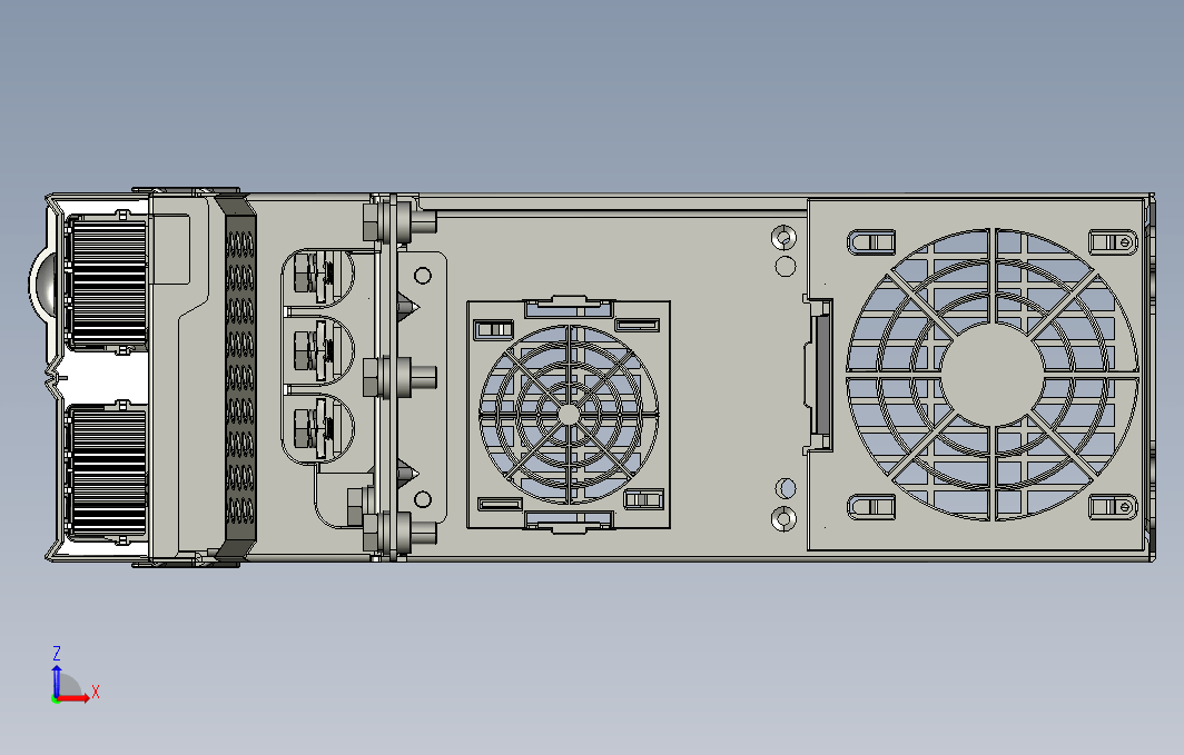 高性能多机传动驱动器STEP_B00(MD810-50M4T37G210+整机外形图)