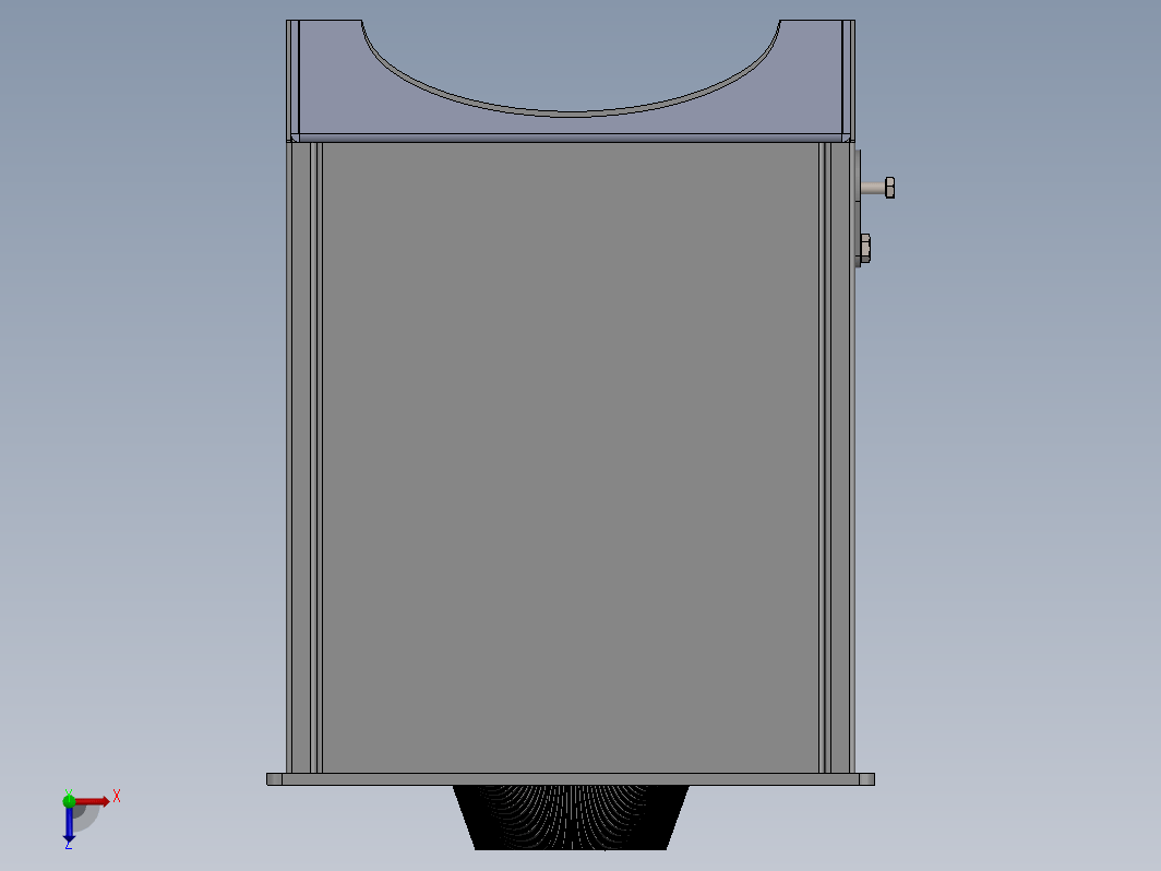 壁炉40CM CAD和PDF图纸+三维图 STP SW