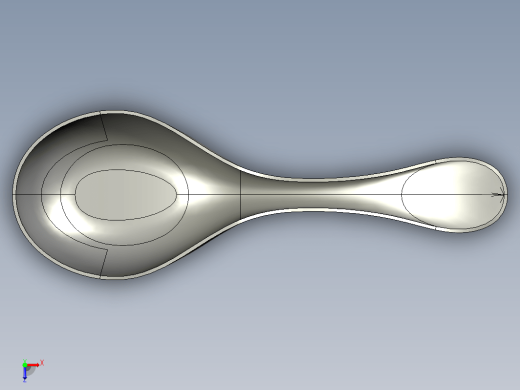 勺子 3D缩略图
