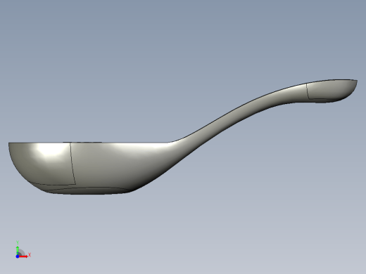 勺子 3D缩略图