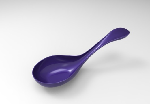 勺子 3D缩略图