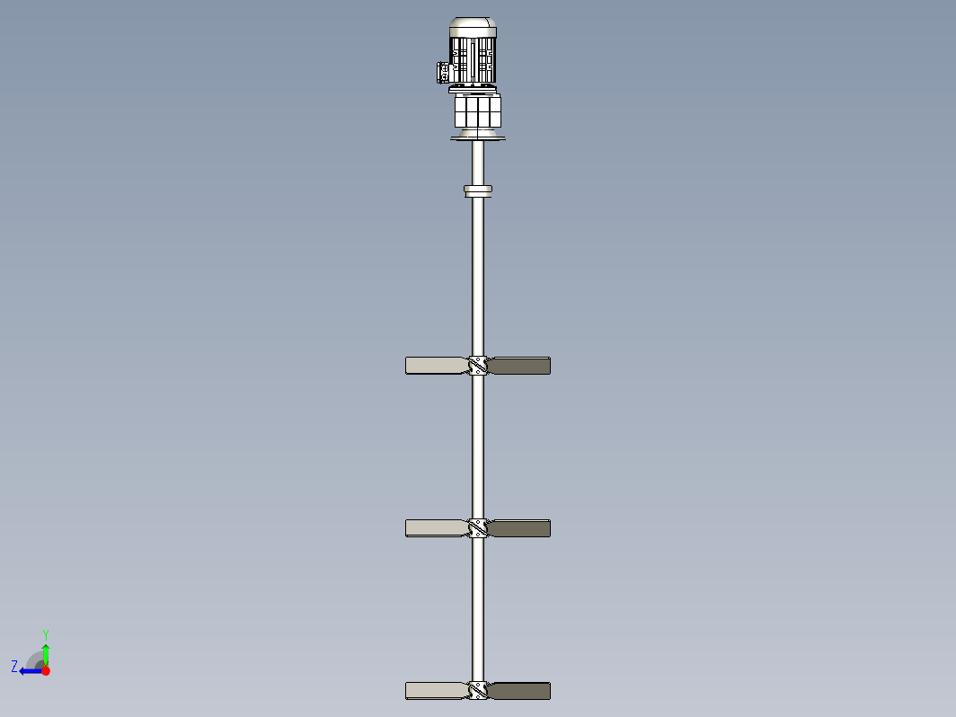 齿轮马达四叶混合搅拌器