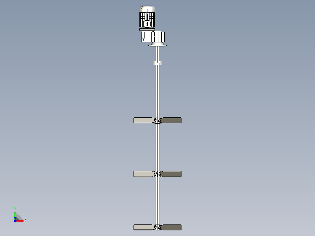 齿轮马达四叶混合搅拌器