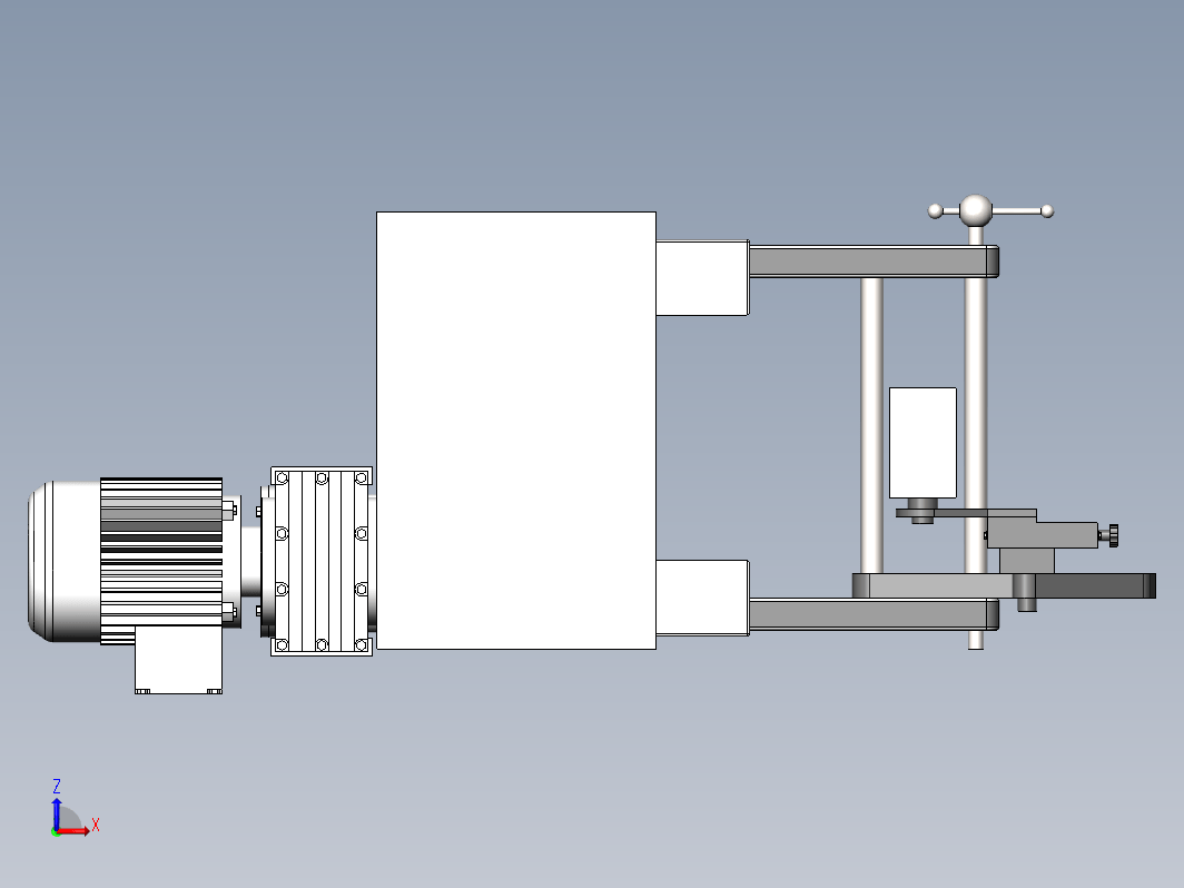 船舶导轨垂直双面角焊机设计  (论文+三维图+二维图)