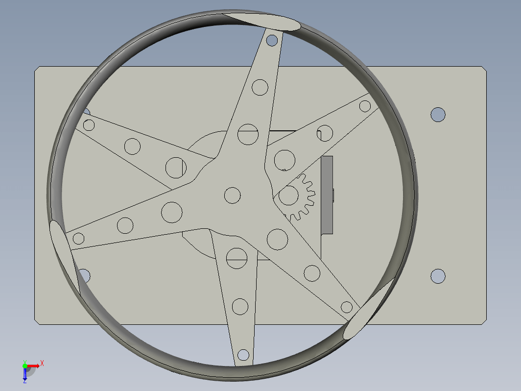 风力涡轮机结构 WindTurbine