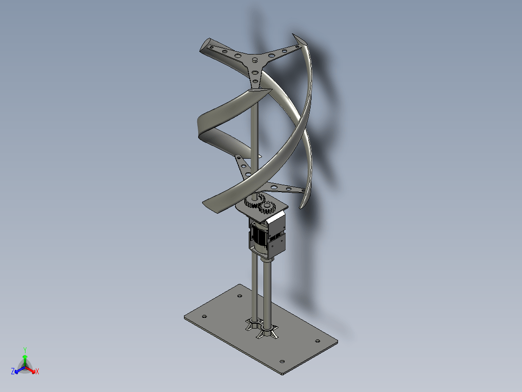 风力涡轮机结构 WindTurbine