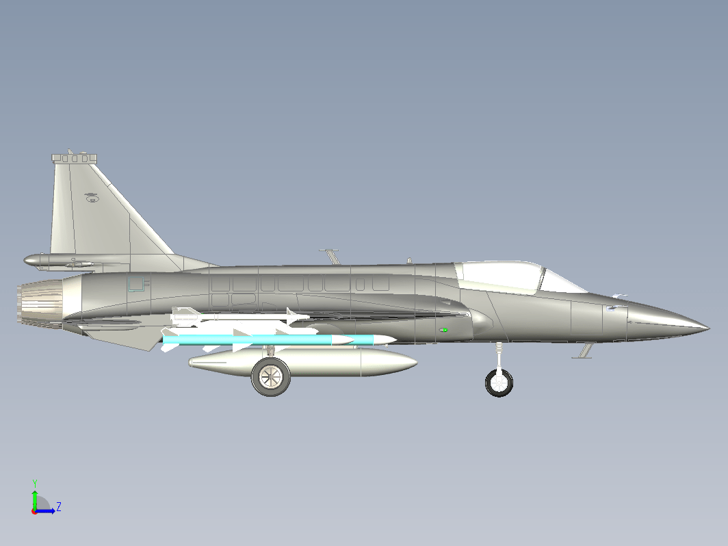 JF-17 Thunder雷电战斗机玩具